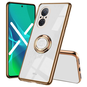 Калъфи за Huawei Nova 9 SE, Electro Ring, бял