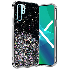 Калъфи за Huawei P30 Pro, Glittery, черен