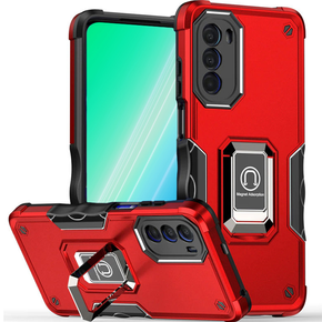 Калъфи за Motorola Moto G22, Dual-Layer Armor, червен