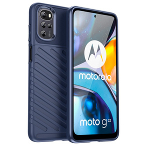 Калъфи за Motorola Moto G22, Thunder, син