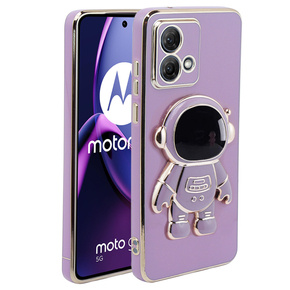 Калъфи за Motorola Moto G84 5G, Astronaut, лилав