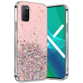 Калъфи за Oppo A52 / A92 / A72, Glittery, розов