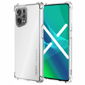 Калъфи за Oppo Find X5 Pro, Dropproof, прозрачен