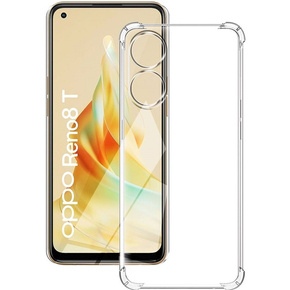 Калъфи за Oppo Reno8 T, Dropproof, прозрачен