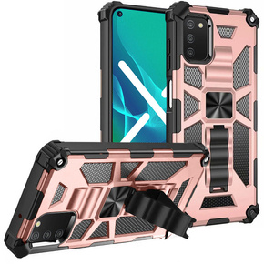 Калъфи за Samsung Galaxy A03s, Armor Kickstand, розов rose gold