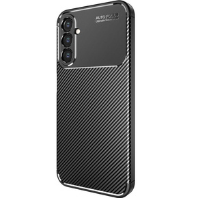 Калъфи за Samsung Galaxy A14 4G/5G, Carbon Gel, черен