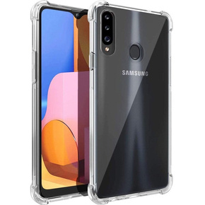 Калъфи за Samsung Galaxy A20S, Dropproof, прозрачен