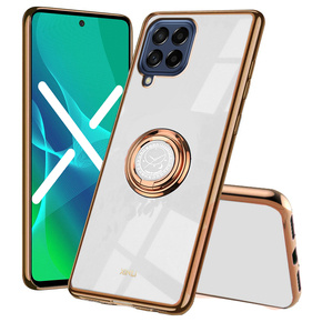 Калъфи за Samsung Galaxy M53 5G, Electro Ring, бял