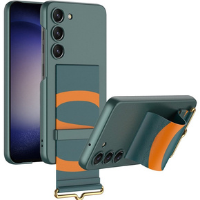 Калъфи за Samsung Galaxy S23, GKK Strap Case, зелен