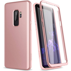 Калъфи за Samsung Galaxy S9+ Plus, Suritch Full Body, розов rose gold