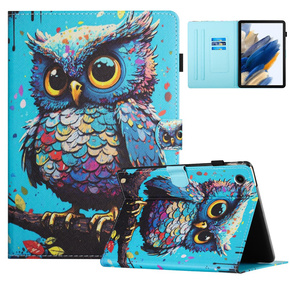 Калъфи за Samsung Galaxy Tab A9+ X210 / X215 / X216B, owl