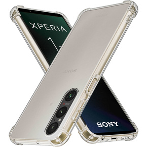 Калъфи за Sony Xperia 1 V, Dropproof, прозрачен