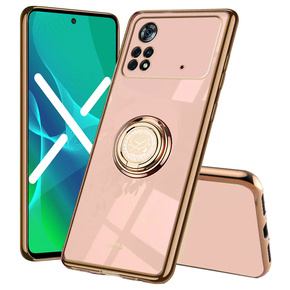 Калъфи за Xiaomi Poco X4 Pro 5G, Electro Ring, розов