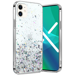 Калъфи за iPhone 11, Glittery, прозрачен