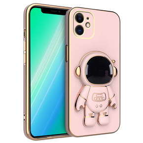 Калъфи за iPhone 12 Mini, Astronaut, розов