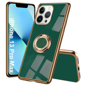 Калъфи за iPhone 13 Pro Max, Electro Ring, зелен