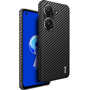 Калъфи IMAK за Asus Zenfone 9 5G / 10 5G, Ruiyi Series Case Carbon, черен