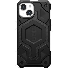 Калъфи Urban Armor Gear за iPhone 15, Monarch Pro Carbon MagSafe, черен