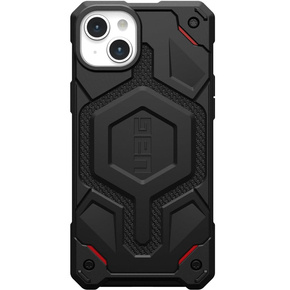 Калъфи Urban Armor Gear за iPhone 15 Plus, Monarch Pro Kevlar MagSafe, черен