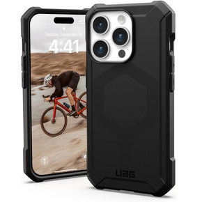 Калъфи Urban Armor Gear за iPhone 15 Pro, Essential Armor MagSafe, черен