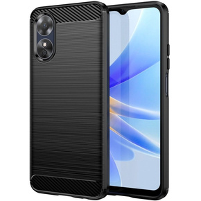 Калъфът за Oppo A17, Carbon, черен