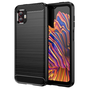 Калъфът за Samsung Galaxy Xcover 6 Pro 5G, Carbon, черен