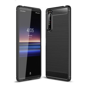 Калъфът за Sony Xperia 1 II, Carbon, черен