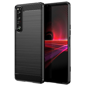 Калъфът за Sony Xperia 1 IV, Carbon, черен