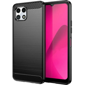 Калъфът за T Phone 2 5G, Carbon, черен