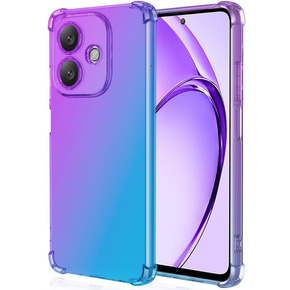 Калъфът Gradient Dropproof за Oppo A40 / Oppo A40m, Лилаво / синьо