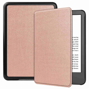 Калъф за Kindle 11, Smartcase, розов rose gold