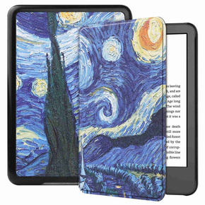 Калъф за Kindle 11, Smartcase, oil painting