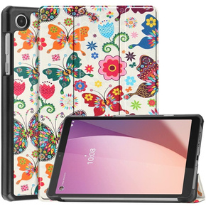 Калъф за Lenovo Tab M8 Gen 4 TB-300FU, Smartcase, Butterfly