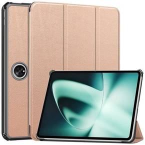 Калъф за OnePlus Pad, Smartcase, розов rose gold