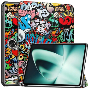 Калъф за OnePlus Pad, Smartcase, graffiti