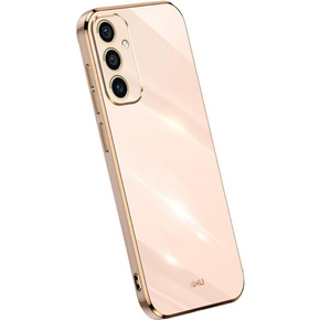 Калъф за Samsung Galaxy A35 5G, Glamour CamShield, розов