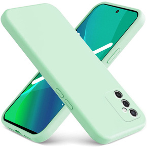 Калъф за Samsung Galaxy M52 5G, Silicone Lite, ментов