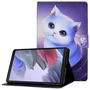 Калъф за Samsung Galaxy Tab A7 Lite, с капак, cat