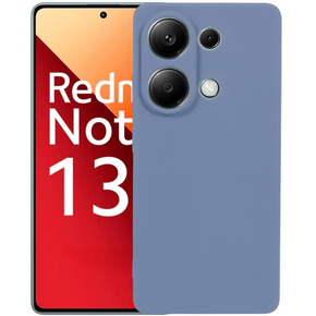 Калъф за Xiaomi Redmi Note 13 Pro 4G, Silicone Lite, тъмносин