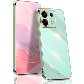 Калъф за Xiaomi Redmi Note 13 Pro 5G, Glamour CamShield, зелен