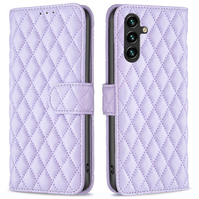 Калъф с капак за Samsung Galaxy A05s, Wallet, BINFEN COLOR, лилав