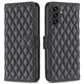 Калъф с капак за Samsung Galaxy A05s, Wallet, BINFEN COLOR, черен