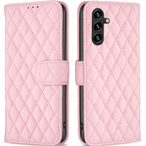 Калъф с капак за Samsung Galaxy A15, Wallet, BINFEN COLOR, розов