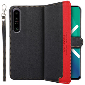 Калъф с капак за Sony Xperia 1 IV, Case KHAZNEH RFID, черен