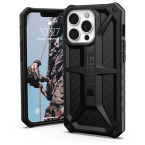 Калъф Urban Armor Gear за iPhone 13 Pro, Monarch, carbon черен