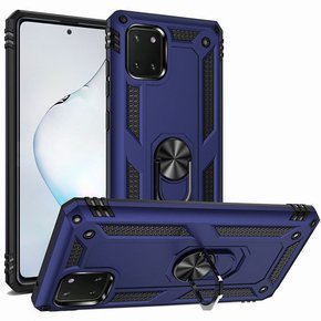 брониран калъф за Samsung Galaxy Note 10 Lite, Nox Case Ring, син