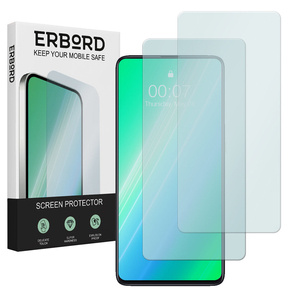 2x Закалено стъкло за Xiaomi Mi 9T / Mi 9T Pro, ERBORD 9H Hard Glass на екрана