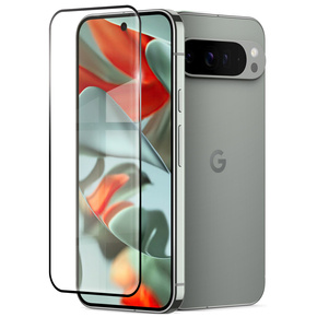 3D закалено стъкло за Google Pixel 9 Pro XL, черна рамка