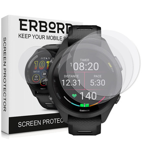 3x ERBORD Хидрогел фолио за Garmin Forerunner 265