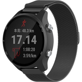 Bransoleta Milanese 18mm do Garmin Vivoactive 4S / Venu 2S, Black